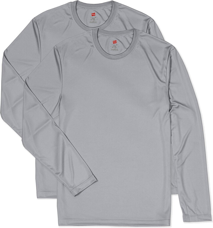 Men's Cooldri Long Sleeve Performance Tee Value Pack (2-pack)