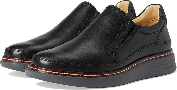 Samuel Hubbard Rafael Slip-On Men's Shoes Black Leather : 7 D - Medium