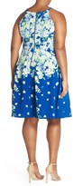 Thumbnail for your product : Adrianna Papell Floral Fit & Flare Dress (Plus Size)