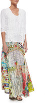 Thumbnail for your product : Johnny Was Collection Mix Print Long Skirt