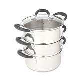Thumbnail for your product : Linea Cook 20cm 3 tier steamer