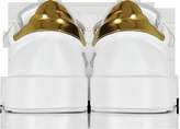 Thumbnail for your product : Jil Sander White and Laminated Leather Women's Sneaker