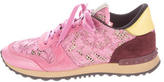 Thumbnail for your product : Valentino Lace Rockstud Rockrunner Sneakers