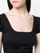 Thumbnail for your product : Karl Lagerfeld Paris double chain necklace