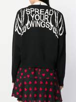 Thumbnail for your product : RED Valentino Spread your wings sweater