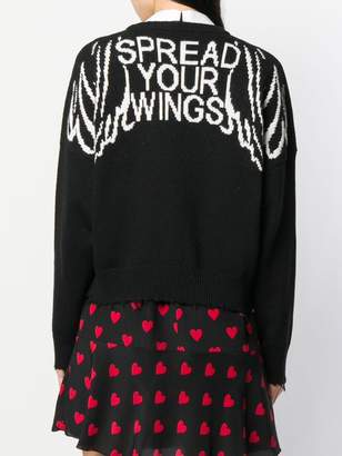 RED Valentino Spread your wings sweater