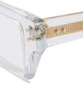 Thumbnail for your product : Cutler & Gross rectangular optical frames