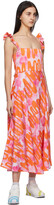 Thumbnail for your product : Collina Strada Pink Ruffle Market Dress