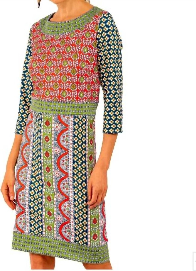 Gretchen Scott Print Pretty Dress - Paisley Park In Multi