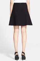 Thumbnail for your product : Carven Textured A-Line Skirt