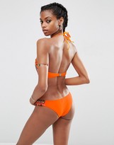 Thumbnail for your product : ASOS Mirror Embroidered Tanga Bikini Bottom