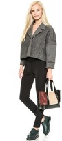 Thumbnail for your product : Opening Ceremony Millie Small Tote with Haircalf