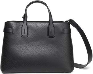 Burberry Perforated Leather Shoulder Bag