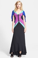 Thumbnail for your product : Tracy Reese Stretch Crepe Fit & Flare Maxi Dress