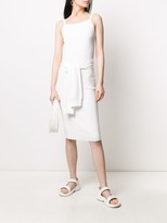 Thumbnail for your product : Helmut Lang Tie Waist Knitted Dress