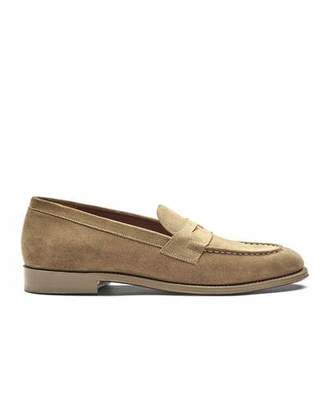 Grenson Shoes Floyd Loafer in Cloud Suede