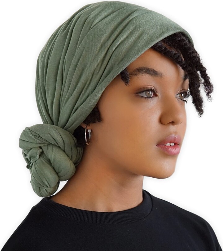 Olivia Sylx Head Wraps for Black Women African Hair Wrap & Hair Scarf