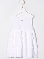 Thumbnail for your product : Douuod Kids Layered Frill Blouse