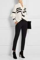 Thumbnail for your product : Issa Dorris striped silk blouse