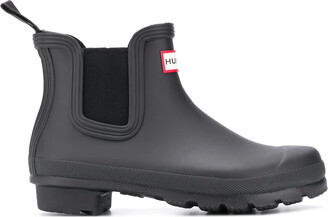 hunter chelsea rain boots womens