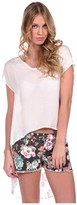 Thumbnail for your product : Vintage Havana Extreme Hi-Lo Lace Back Top