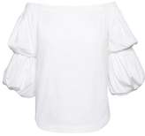 Thumbnail for your product : Banana Republic Off-the-Shoulder Super-Stretch Shirt