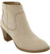 Thumbnail for your product : Old Navy Women's Perforated Faux-Suede Ankle Boots