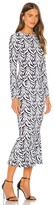 Thumbnail for your product : Norma Kamali Long Sleeve Crew Fishtail Dress