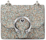 Thumbnail for your product : Jimmy Choo mini Paris glitter crossbody bag