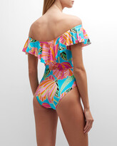 Thumbnail for your product : Trina Turk Poppy Ruffle One-Piece Swimsuit