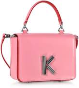 Thumbnail for your product : Kenzo Medium Faded Pink Leather Crossbody K-bag