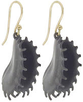 Thumbnail for your product : Annette Ferdinandsen Venus Fly Trap Earrings - Oxidized Sterling Silver