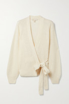 Thumbnail for your product : MICHAEL Michael Kors Ribbed-knit Wrap Cardigan