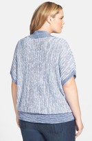 Thumbnail for your product : Lucky Brand Space Dyed Shrug (Plus Size)