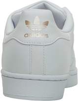 Thumbnail for your product : adidas Womens Superstar Metal Toe Trainers White/Light Copper Metallic