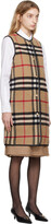 Thumbnail for your product : Burberry Beige Check Vest