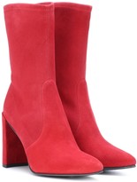 Thumbnail for your product : Stuart Weitzman Clinger suede ankle boots