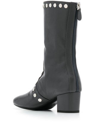 Laurence Dacade Studded Mid-Calf Boots