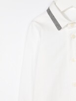 Thumbnail for your product : Il Gufo Polo-Neck Babygrow