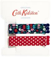 Thumbnail for your product : Cath Kidston Red Printed Hair Slides