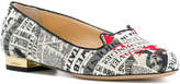 Thumbnail for your product : Charlotte Olympia Kitty slippers