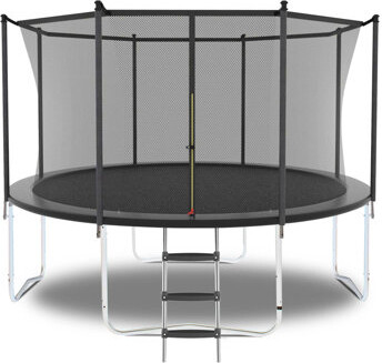HBI home Outdoor Heavy-Duty Trampoline for Kids and Adults with Advanced Safety Features