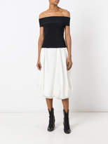 Thumbnail for your product : Loewe gathered knees midi skirt