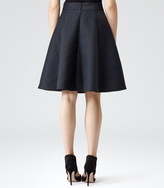 Thumbnail for your product : Reiss Andrea TEXTURED CIRCLE SKIRT