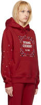 Thumbnail for your product : Opening Ceremony Red Unisex Bandana Box Logo Hoodie