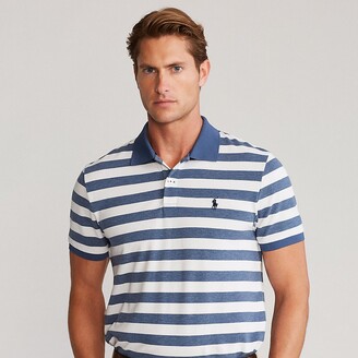 custom slim performance polo