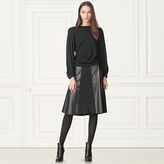 Thumbnail for your product : Ralph Lauren Silk-Sleeve Cashmere Sweater