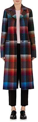 Missoni Women's Checked Mohair-Blend Long Coat
