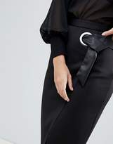 Thumbnail for your product : Sisley Belt Detail Pencil Skirt