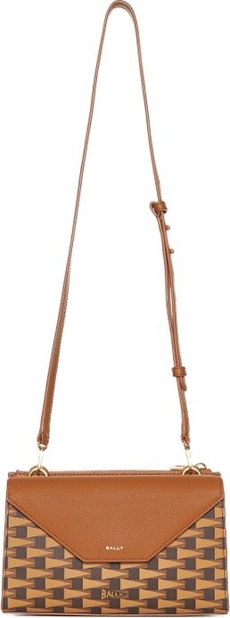 Bally Pennant Printed Foldover Top Crossbody Bag ShopStyle
